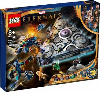Setul de joacă LEGO Marvel - Eternals „Rise of the Domo”.